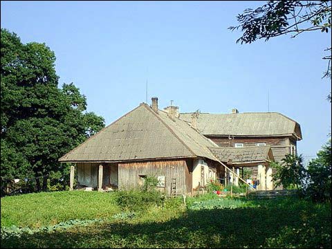  - Dwór Giedrojców. Dwór w Korwiach od zachodu