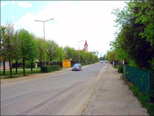 Maišiagala. Town streets 