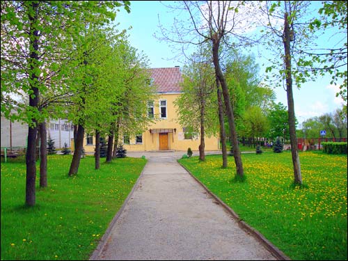 Maišiagala. Town streets 
