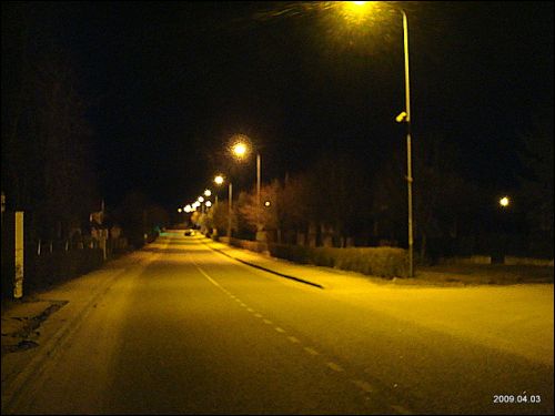 Maišiagala. Town streets 