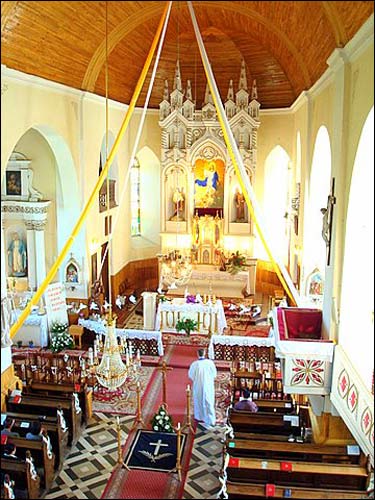 Maišiagala. Catholic church of the Assumption of the Blessed Virgin Mary