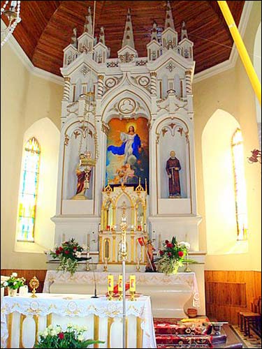 Maišiagala. Catholic church of the Assumption of the Blessed Virgin Mary