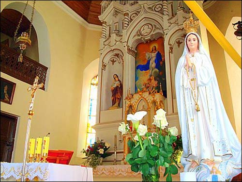 Maišiagala. Catholic church of the Assumption of the Blessed Virgin Mary