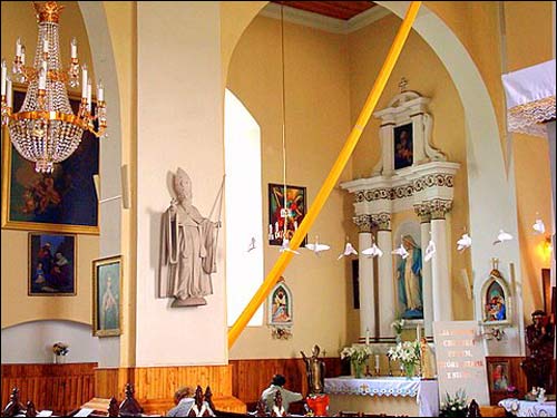 Maišiagala. Catholic church of the Assumption of the Blessed Virgin Mary