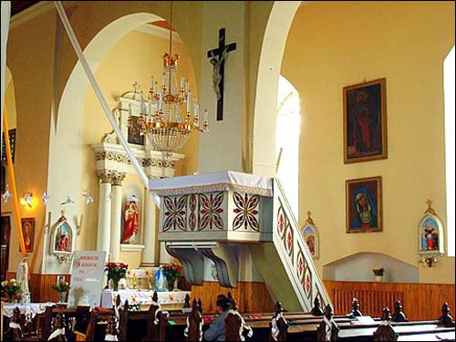 Maišiagala. Catholic church of the Assumption of the Blessed Virgin Mary