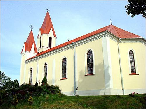 Maišiagala. Catholic church of the Assumption of the Blessed Virgin Mary