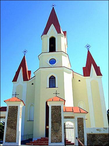 Maišiagala. Catholic church of the Assumption of the Blessed Virgin Mary