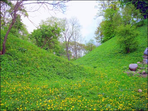 Maišiagala. Site of ancient settlement 