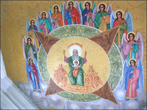  - Orthodox church of the Transfiguration. Interior. Fragment