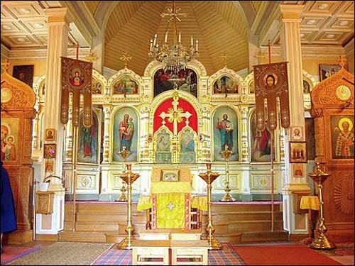 Rudomina |  Cerkiew Św. Mikołaja Cudotwórcy. Wnętrze, fragment