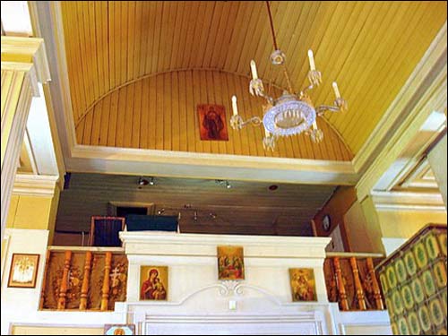 Rudomina |  Cerkiew Św. Mikołaja Cudotwórcy. Wnętrze, fragment