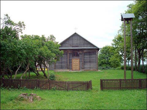 Skurbutėnai. Catholic church 