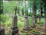 Vaidotai.  cemetery Old Catholic