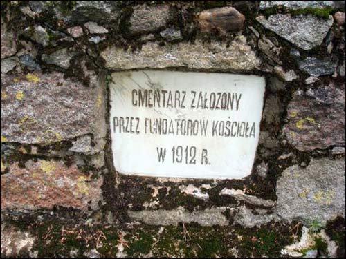 Wojdaty. Cmentarz stary katolicki