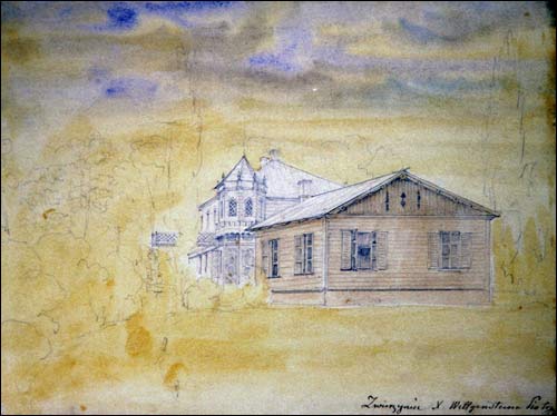 Verkiai. Manor 