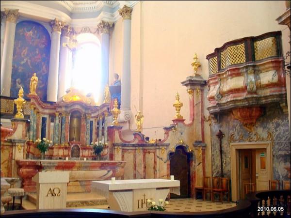  - Kościół Wszystkich Świętych i klasztor Karmelitów. 