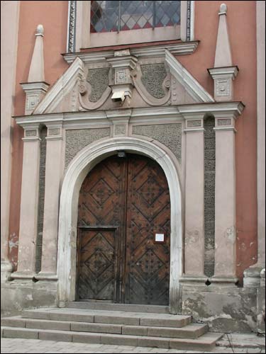 Vilnius. Catholic church of All Saints and monastery of Carmelites