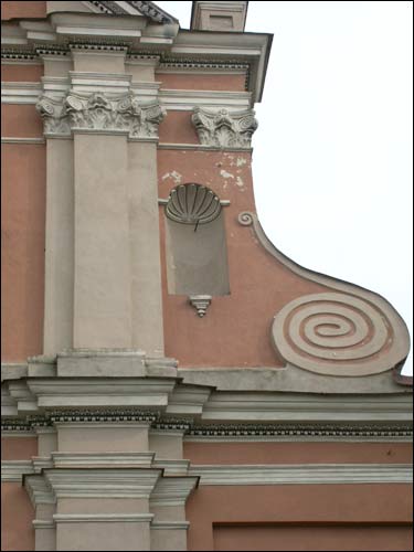 Vilnius. Catholic church of All Saints and monastery of Carmelites