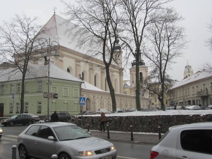 Wilno. Kościół Św. Michała Archanioła i klasztor Bernardynek