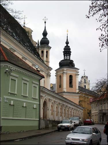  - Kościół Św. Michała Archanioła i klasztor Bernardynek. Kościół od ulicy św. Anny