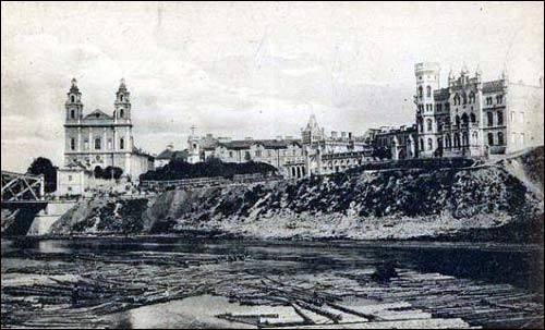 Вільня. Касцёл Святога Рафала і кляштар езуітаў