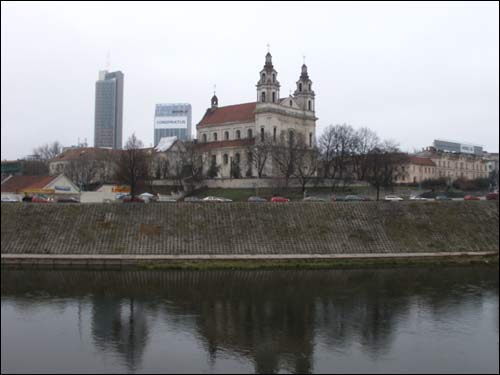 Вільня. Касцёл Святога Рафала і кляштар езуітаў