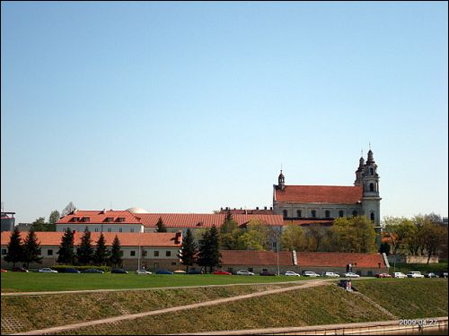  - Kościół Św. Rafała i klasztor Jezuitów. Fasada boczna