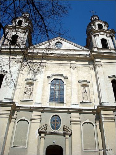  - Kościół Św. Rafała i klasztor Jezuitów. Fasada zachodnia