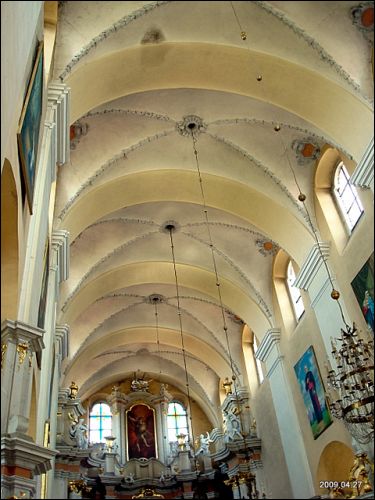  - Kościół Św. Rafała i klasztor Jezuitów. Sklepienie