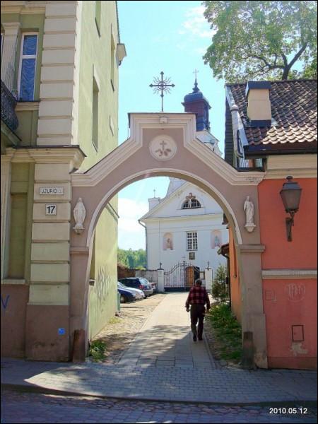 Vilnius.  Catholic church of St. Bartholomew