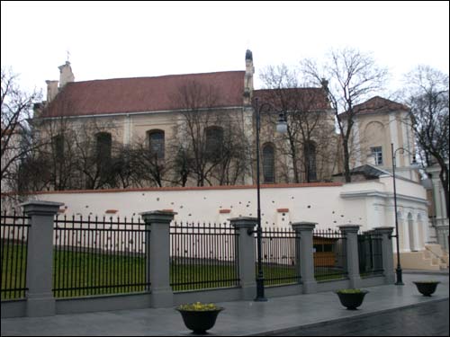 Wilno. Kościół Św. Jerzego i klasztor Karmelitów