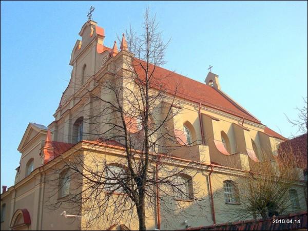  - Catholic church of St. Ignatius and the Jesuits Monastery. 