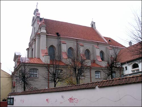 Wilno. Kościół Św. Ignacego i klasztor jezuitów