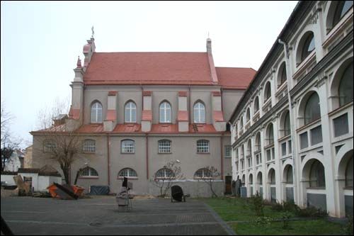 Wilno. Kościół Św. Ignacego i klasztor jezuitów