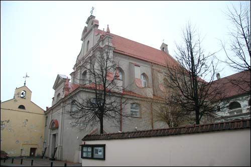  - Catholic church of St. Ignatius and the Jesuits Monastery. Exterior of the church