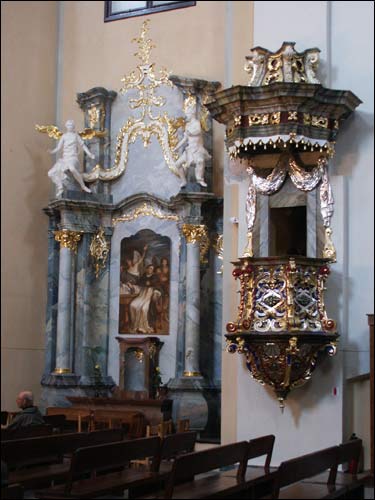 Vilnius. Catholic church of St. Jacob and St. Philip and the Monastery of Dominican