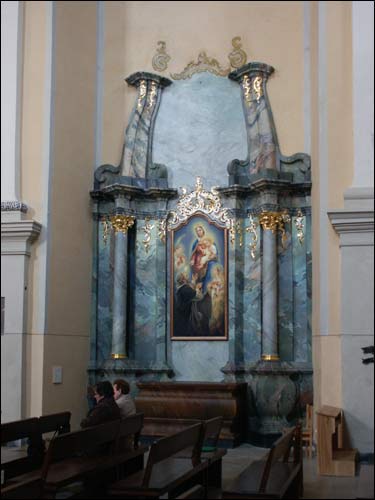 Vilnius. Catholic church of St. Jacob and St. Philip and the Monastery of Dominican