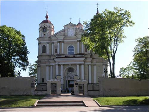 Vilnius. Catholic church of St. Peter and St. Paul