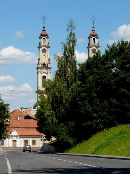 Vilnius. Catholic church of the Assumption and the Missionary monastery