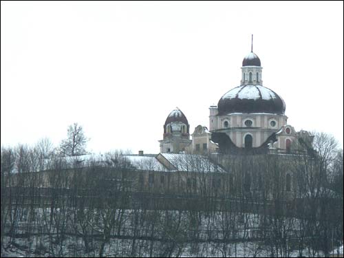 Wilno. Kościół Najśw. Serca Pana Jezusa i klasztor Wizytek