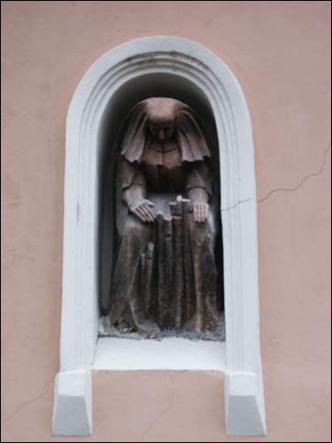 Vilnius. Catholic church of the Holy Cross and the Monastery of Bonifratri