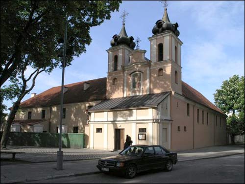 Wilno. Kościół Św. Krzyża i klasztor Bonifratów