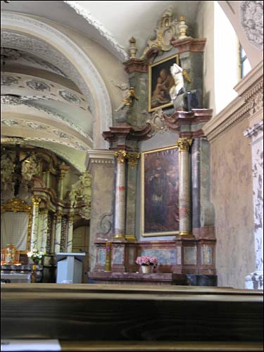 Vilnius. Catholic church of the Holy Cross and the Monastery of Bonifratri