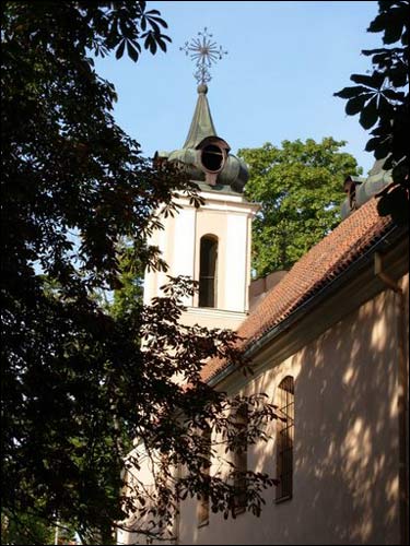  - Kościół Św. Krzyża i klasztor Bonifratów. Fragment