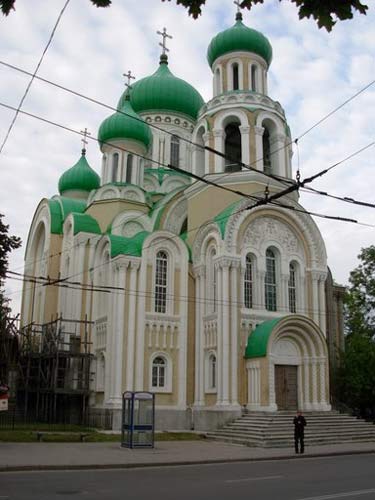 Vilnius. Orthodox church of St. Michael and St. Constantine