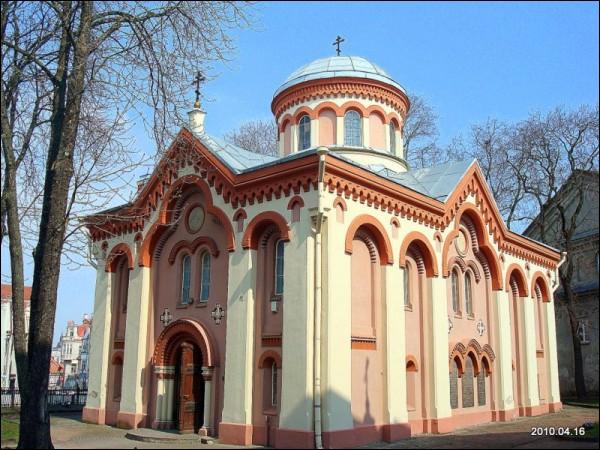 Vilnius.  Orthodox church of St. Paraskieva