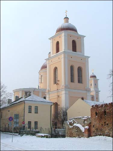  - Orthodox church of the Holy Spirit and the monastery. Belfry of the church of the Holy Spirit
