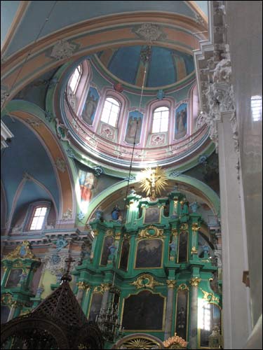 Vilnius. Orthodox church of the Holy Spirit and the monastery
