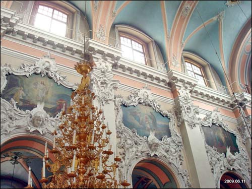 Vilnius. Orthodox church of the Holy Spirit and the monastery
