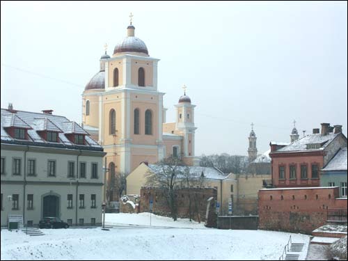 Wilno.  Cerkiew Św. Ducha i klasztor